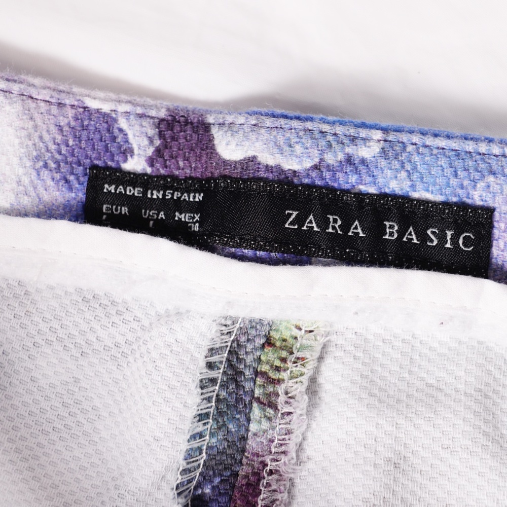 Zara Basic Printed Pants. Women's - image 4